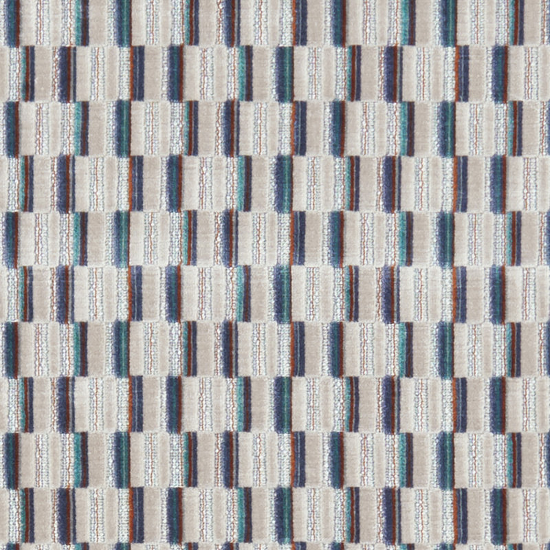 Kaleidoscope Cubis Fabric, Kingfisher