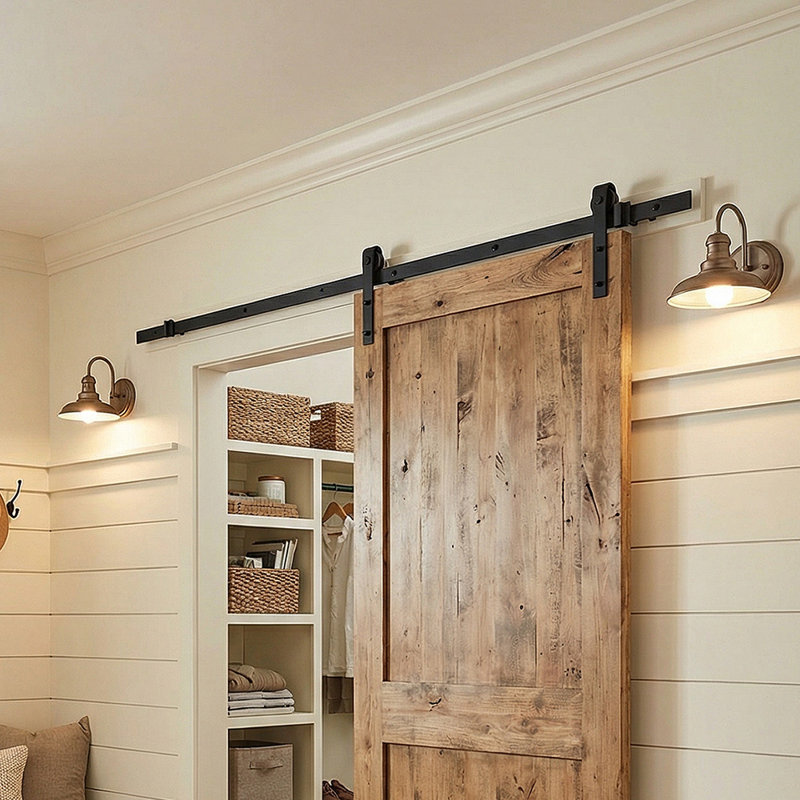 Sliding Barn Door Hardware Kit, 29.50m, 183cm