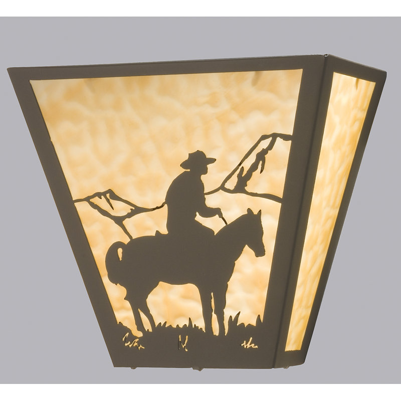 Cowboy 1 - Light Flush Mounted Sconce