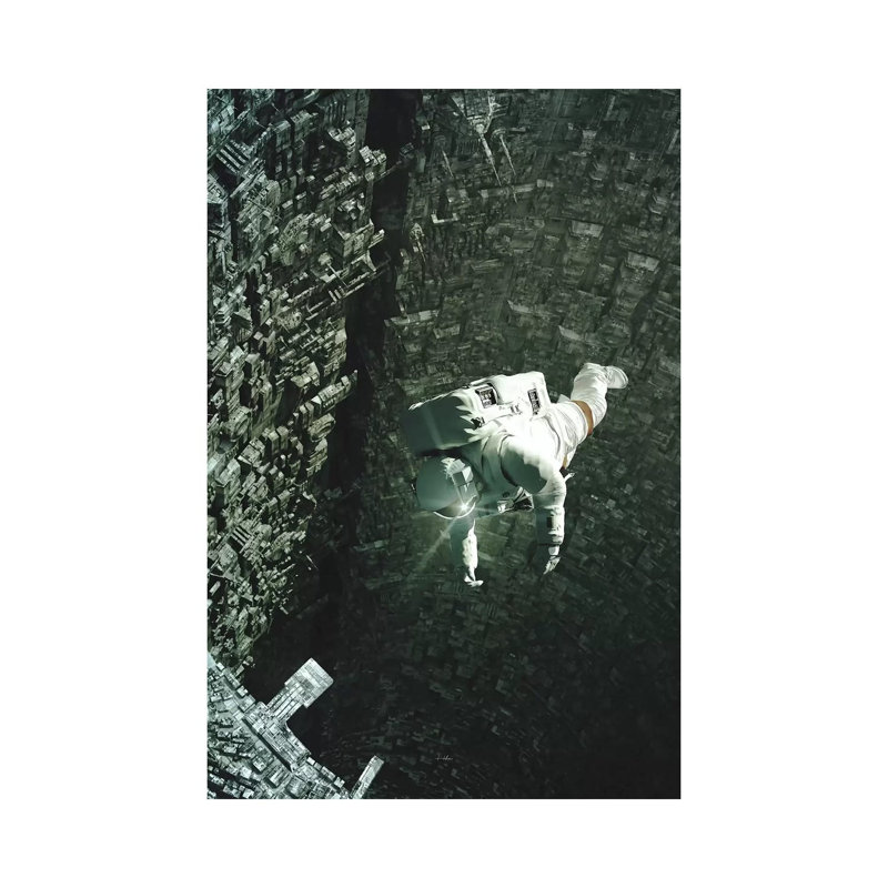 Old Dimensions II 1 Piece Wall Art on Canvas, 30.48cm H x 20.32cm W