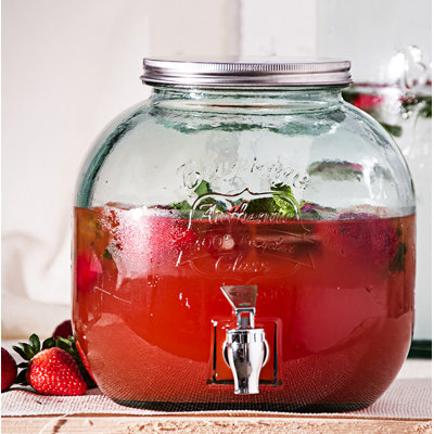 Ginnia Glass Beverage Dispenser