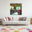 Poinsettia Garden Shed by Nicole DeCamp - Wrapped Canvas Print-1396942435
