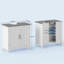 Ahjanae Freestanding Bathroom Cabinet