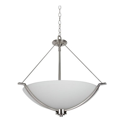 Luminaire bol suspendu à 3 lumières Faxon