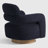 Bayville 29" Wide Sherpa Swivel Chair-1778646097
