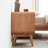 20.5"H Compact Solid Oak Nightstand-693995648-688546626