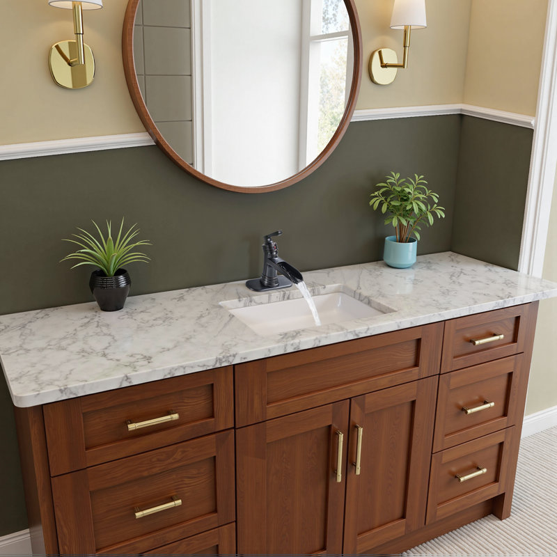 Single-hole Single-handle Bathroom Faucet With Drain Assembly, Oil Rubbed Bronze