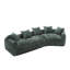 Canapé modulaire en U Sophira-2100693539