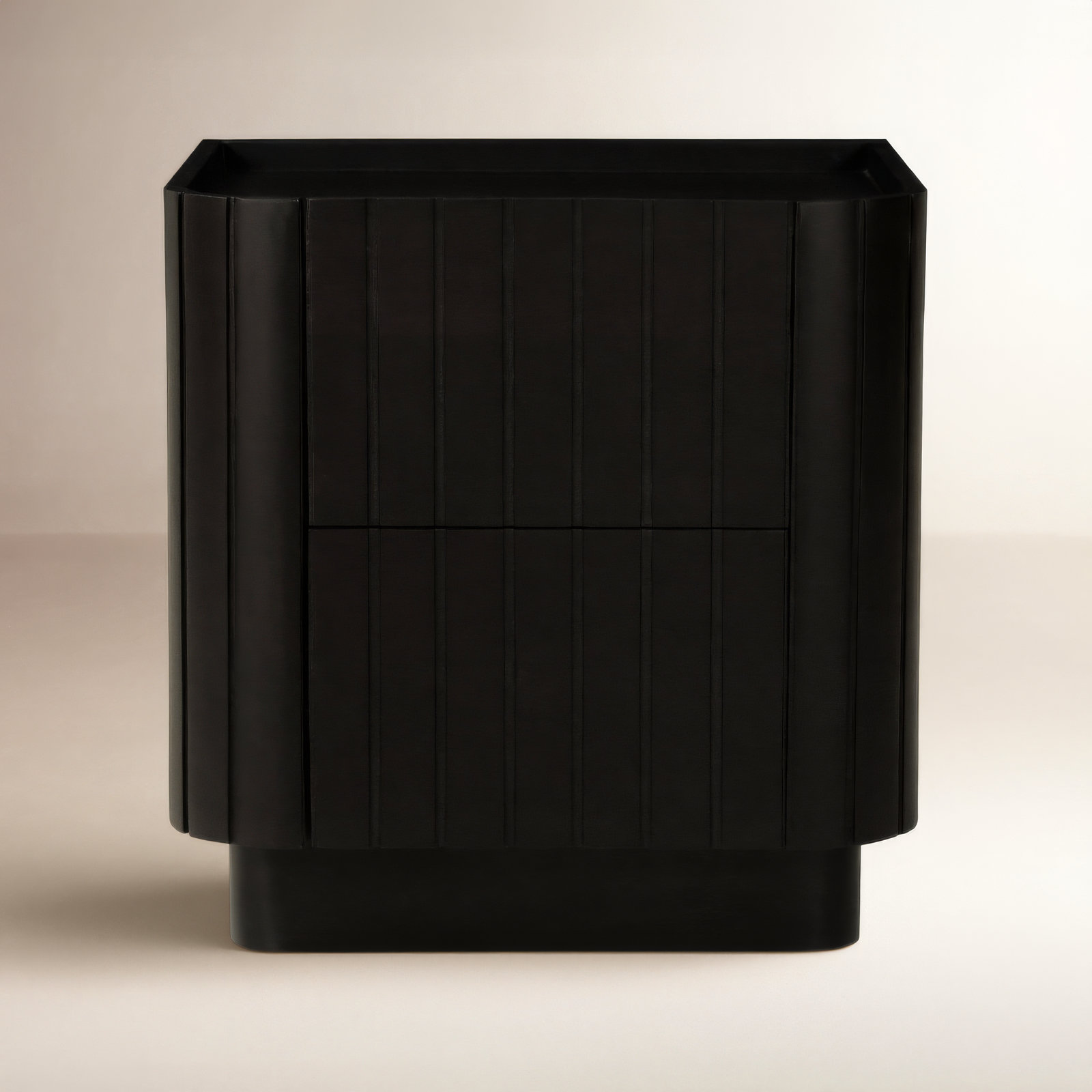 Daley 2 - Drawer Nightstand, Black