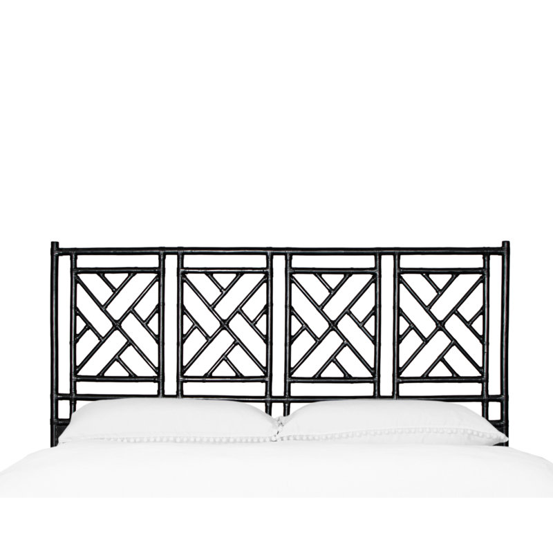 Chippendale Standard Bed, King, Black