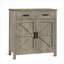 Armoires | Buffet moderne en bois d'ingénierie gris ardoise, 2 tiroirs et 2 portes pour la salle à manger | Ferme | Cuisine