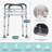 Toilet Safety Rails (350 Lb), Adjustable Toilet Frame For Elderly, Seniors, Handicap & Disabled, Foldable Handicap Toilet Handles Fit Any Toilets (Gray)