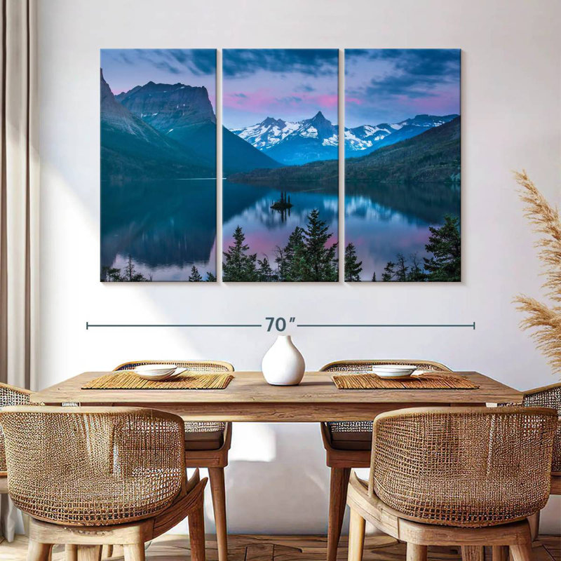Alvord Glacier Park, Lakeside Mountains, H 42 po x l 65 po