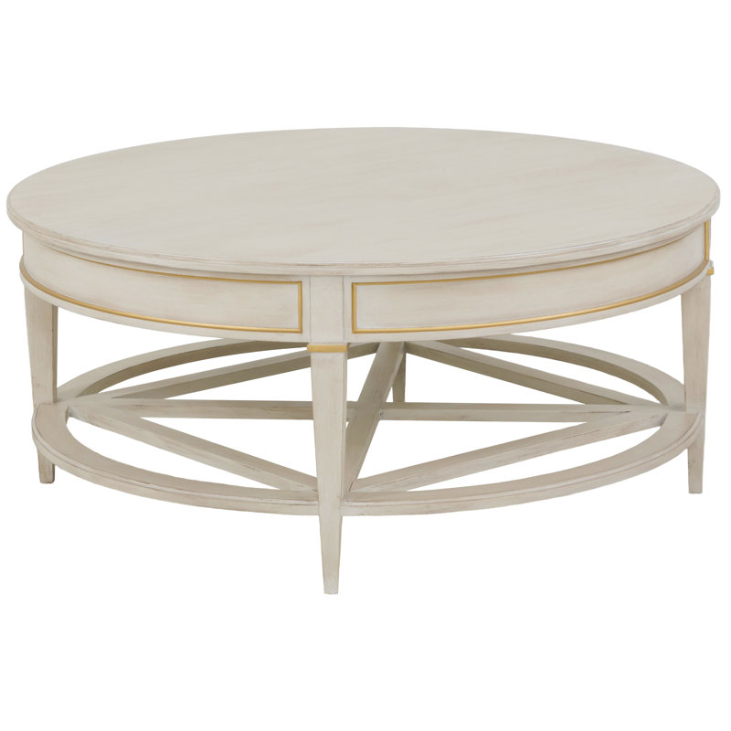 Matteo Cocktail Table, 18.75" H x 42" W x 42" D, Champagne Mist / Champange Mist