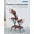 Faux Leather Massage Chair-50749134