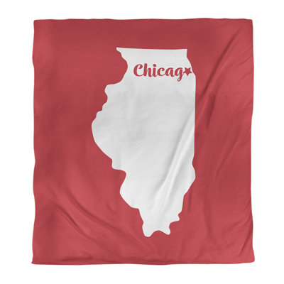 Illinois Modern & Contemporary Duvet Cover