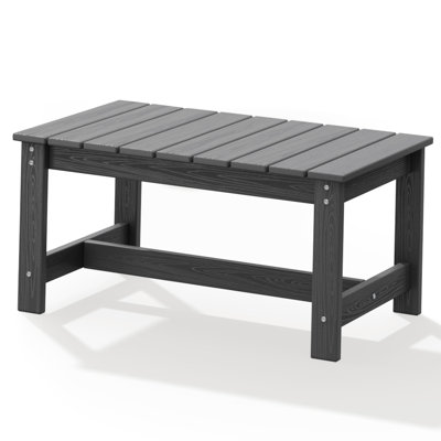 HDPE Rectangular Outdoor Coffee Table