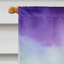 Lavande dans un drapeau de maison aquarelle