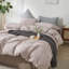 Ensemble de housse de couette à rayures XINMIANFANG-116484898-116484899