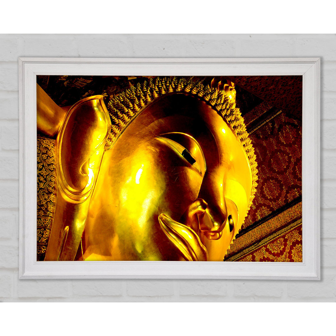 Goldener Buddha - Druck