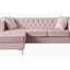 Méridienne Paige G824B-SC, rose
