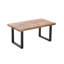 Table basse avec pieds en métal