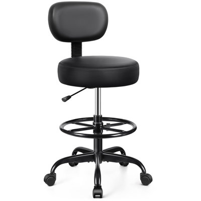Drafting Chair with Backrest by Brayden Studio