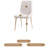 High-end sintered stone dining table set-105491174-105491175
