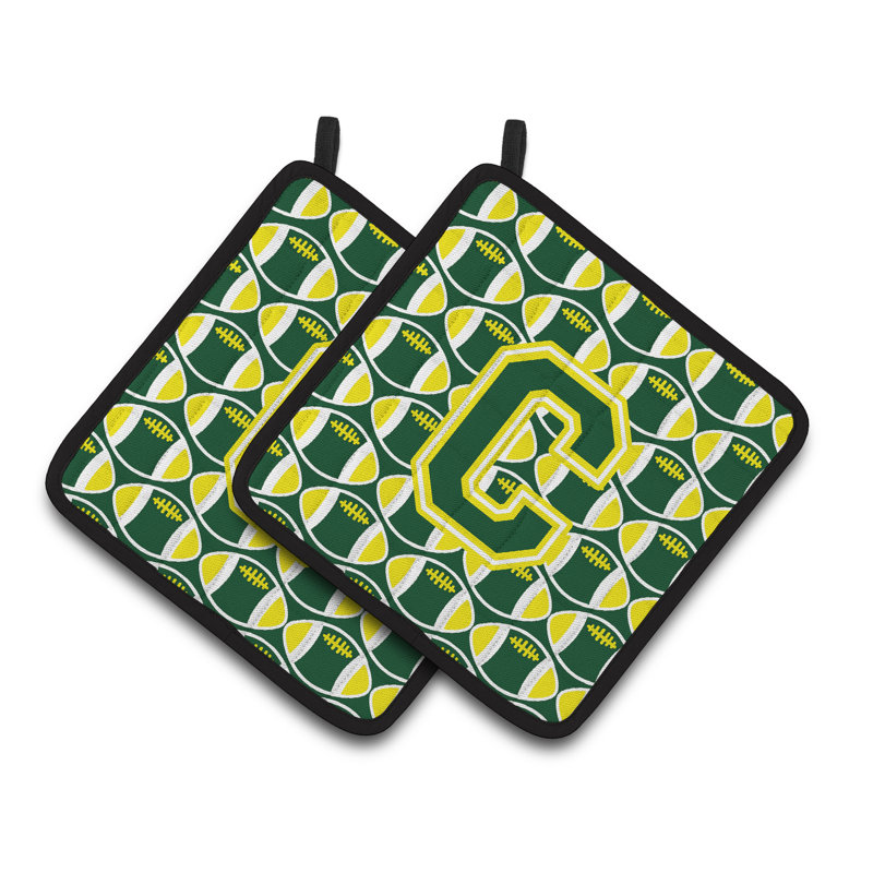 Poignée de football, C, Vert jaune