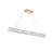 - Light Gold LED Kitchen Island Pendant-65683043