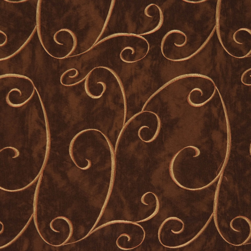 Tissu Dauphine Class, Chocolat