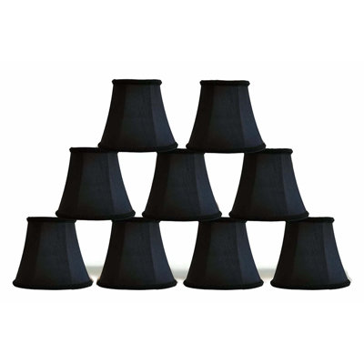 5'' H Silk Bell Candelabra Shade