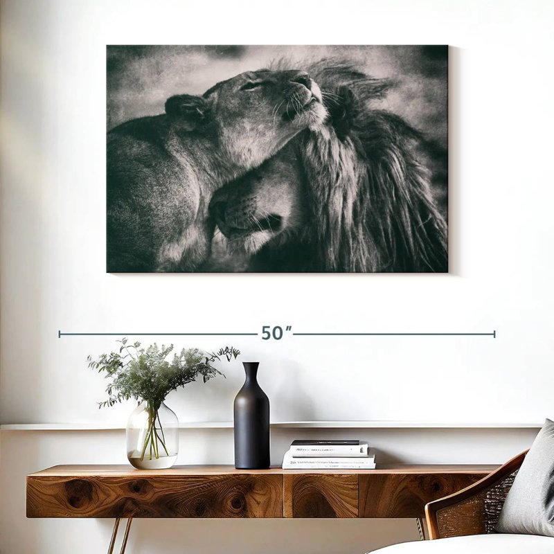 Monochrome Love, 26" H x 39" W
