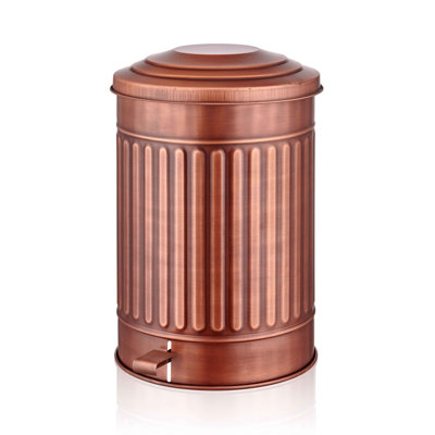 Ava-Mai Steel Step On Kitchen Trash Can