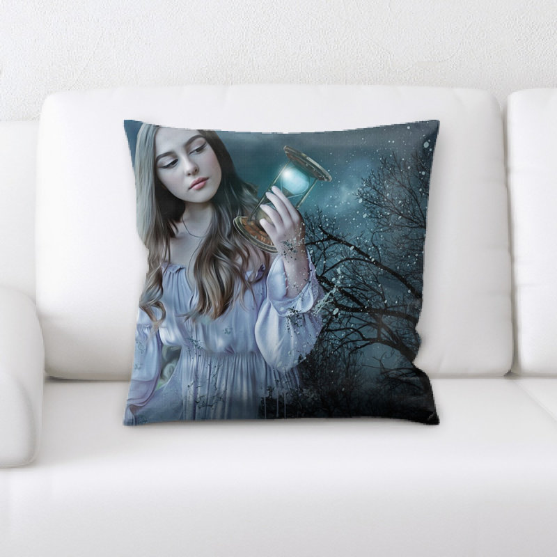 Coussin en jeté gothic