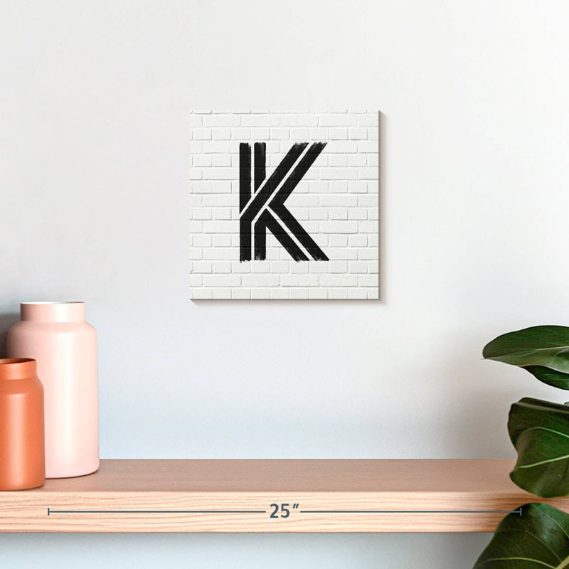 Keiri Brick K, 10" H x 10" W