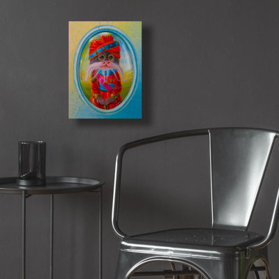 Trinx 'The Maharaja Of Rajasthan' by Valery Vecu Quitard, Acrylic Glass Wall Art