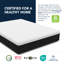 Matelas en mousse viscoélastique, sensation moyenne, matelas 10 po Freshrise-53134393