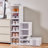 Dudi 6 Pair Stackable Shoe Storage Box