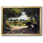 Adolphe Monet, lecture dans le jardin, 1866, reproduction d'art sur toile-1218461667-1218461469