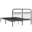 Vidaxl Bed Frame with Metal Headboard-101310396-101310387