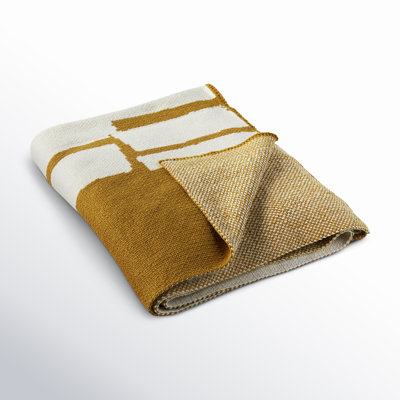 Ivo Cotton Blend Knit Throw Blanket