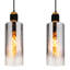 3 - Light Matte Black Geometric Pendant