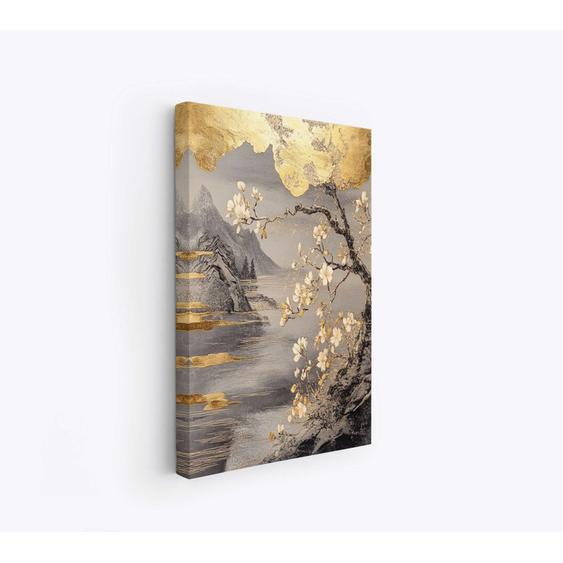 Superbe peinture sur toile décorative de 19,7 po x 27,6 po | 100% toile avec cadre 100% bois (épaisseur: 0,8 x 1,2 pouces) | Parfaite pour le salon, la chambre à coucher ou le bureau, cette œuvre d'art élégante convient à tout espace
