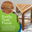 Banc de douche en teck EcoDecors