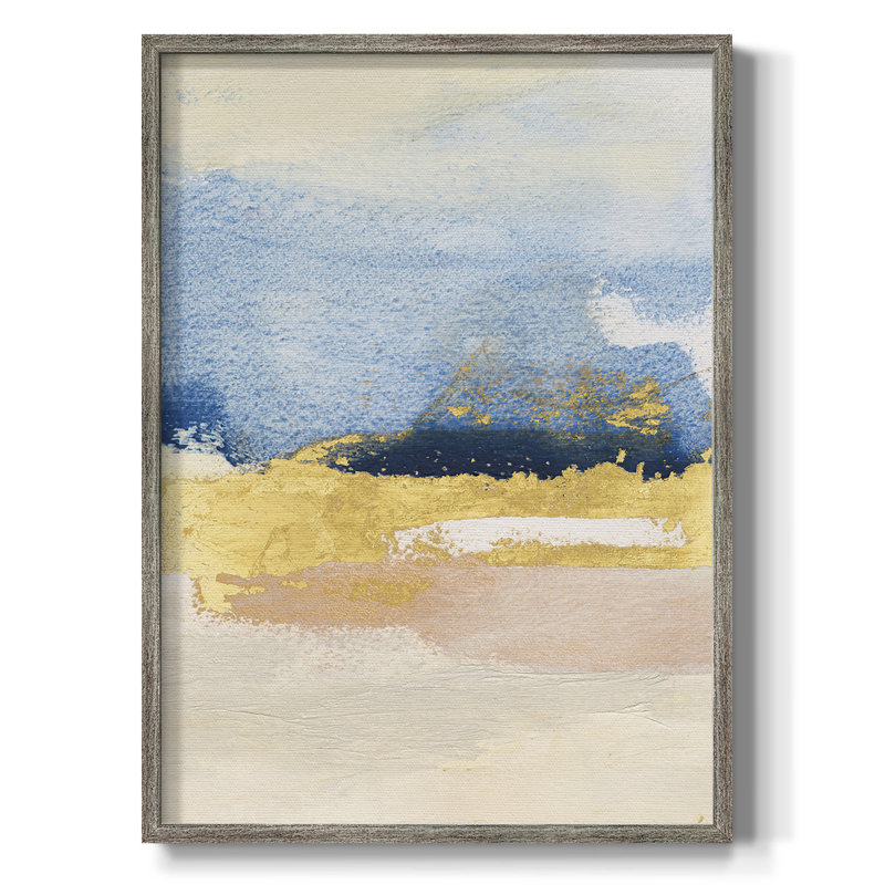 Pampa II Framed Print - Solid Wood, 11" H x 9" W