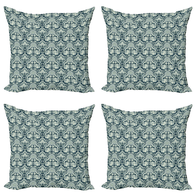Ensemble de 4 coussins décoratifs Ambesonne Vintage, 24" X 24"