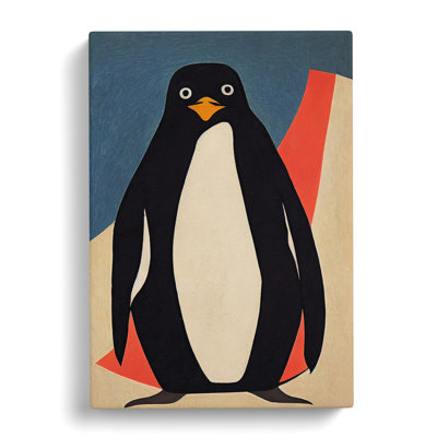 Penguin Abstract Art No.6 - Wall Art