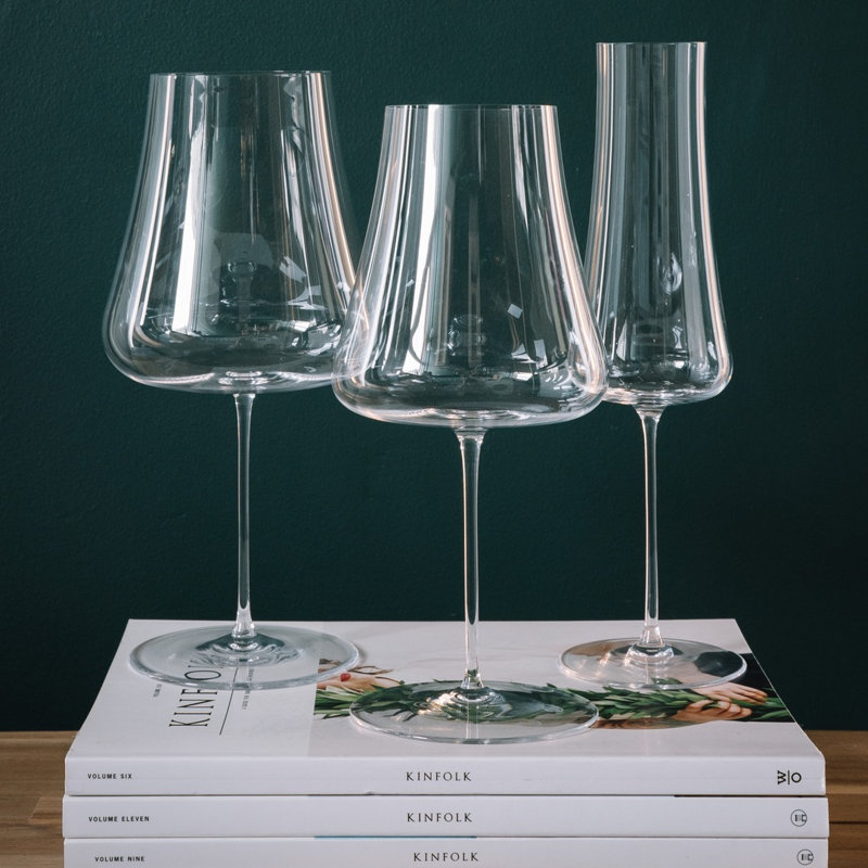 Stem Zero Handmade Crystal Wine Glass
