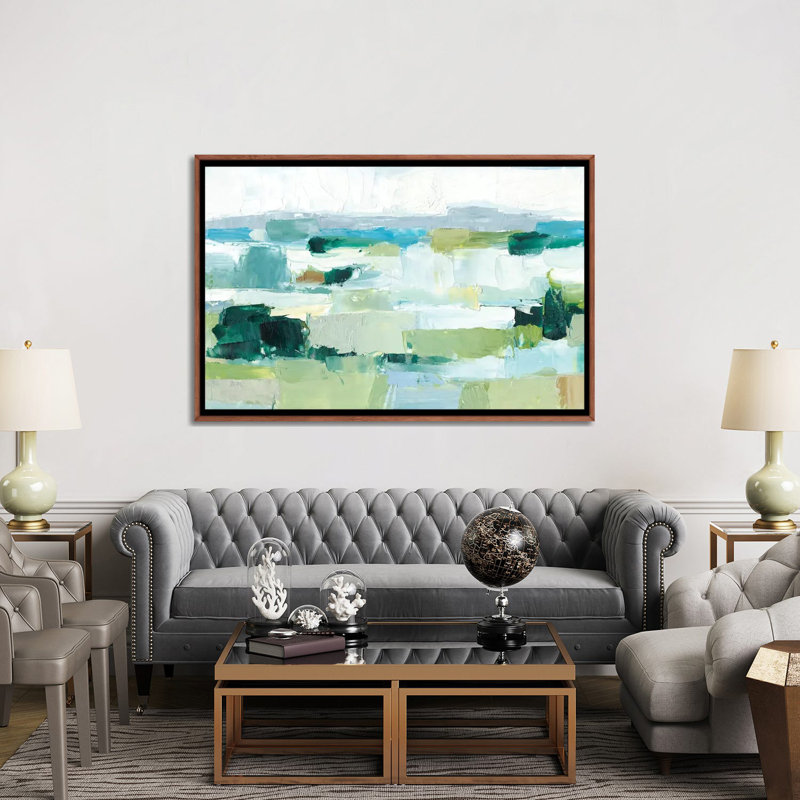 « Cool Summer II » par Ethan Harper, reproduction d’art, Toile avec cadre en bois classique, H 40 po x l 60 po x 1,5 po